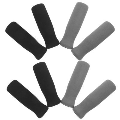 LIFKICH 8pcs Crutch Handle Grip Covers and Walker Hand Grip Sleeves, Soft Foam Cane Handle Pads with Anti-skid Texture, Replacement Cushions for Crutches and Canes, Comfortable Hand
