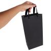 Ipetboom Brown Kraft Paper Wine Bags 20pcs Double Bottle Carrier Waterproof Reusable Wine Bottle Tote with Handle for Wedding Party Packaging view 4
