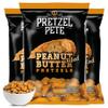 Pretzel Pete Peanut Butter Filled Pretzel Nuggets, Non-GMO Ingredients, Small Batch, 9.5oz (3 Pack) view 1