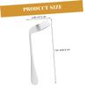 HOMSFOU Angled Stainless Steel Feeding Forks 2pcs Set for Elderly, Ergonomic Lightweight Hand-Angled Utensils for Self-Feeding and Assisted Dining in Bed view 2