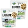 CLEAR CREEK Certified Glyphosate Residue Free Einkorn and Khorasan Wheat Berries | 2 lb (2-1 lb bags) | Non-GMO Project Verified view 1