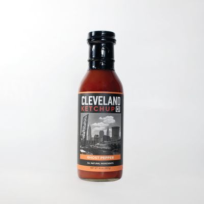 Cleveland Ketchup 2 Packs - 2x14 oz Bottles (Total of 28 ounces) (Ghost Pepper)