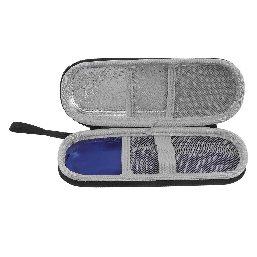 Abaodam Portable Insulin Cooler Bag with 80g Ice Pack, Waterproof Insulin Storage Case for Travel and Daily Medicine Organizer, Lightweight Diabetes Medication Cooling Carrier