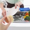 NUOBESTY Wood Handle Dish Washing Brush with Tampico Bristles, Rubber Wood Kitchen Scrub Brush for Pots and Pans, Oil-Resistant Sink Cleaner for Household Use view 3