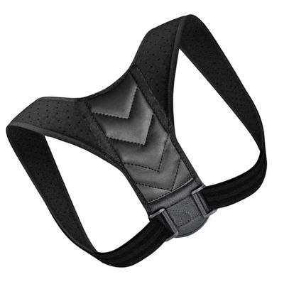 WATIIFUFU Posture Corrector Belt and Back Brace for Humpback Correction, Adjustable Invisible Sitting Posture Support, Black Medium Size for 80-120 Lbs