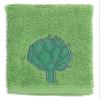 Mkitchen SCRUBSY 100% Cotton Kitchen Dish Cloth with Built in Scrubber | Various Designs and Super Absorbant (Artichoke) view 1
