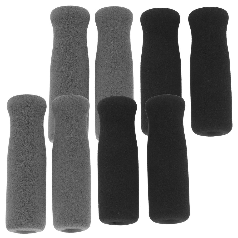 Ciieeo 8pcs Anti-skid Crutch Handle Wraps and Cane Handle Covers, Padded Foam Walker Grip Pads for Crutches, Hand Support Covers for Mobility Aids, Non-slip Cushions for Elderly