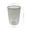 Tofficu 50pcs 500ml Black Pet Bubble Tea Cups with Flat Lids Disposable Cold Beverage Fruit Juice Cups for Party and Coffee Serving view 2