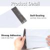 100 PCS Sanitary Napkin Disposal Bags, Feminine Hygiene Disposal Bags for Tampons and Pads, Block Odors, Self-Sealing, 10.6 * 5.9 Inch (Light Gray) view 3