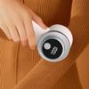 2026 Fabric Shaver, Rechargeable Lint Shaver for Clothing, 2 in 1 Suction and Shave Technology Clothes Shaver with Smart LED Display, Lint Shavers with 3 Speeds for Clothes, Couch (White2) view 2