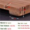 Water Proof Wooden Bathroom Mat, Slatted Solid Wood Bath Pad for Shower/Home/Spa, Wood Batheroom Accessories Mat Indoor & Outdoor Use, Natural Material(L x W 28 x 16in) view 2