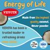 VISVITA Coconut Milk Drink with Nata De Coco, Original | Refreshing Coconut Taste, High Fiber | Plant-Based, Non-GMO & Allergen-Free, 9.8 oz (12 Pack) (Same Exact Product, Just Different Packaging) view 2