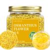 CHADUO Natural Osmanthus Tea Edible Dried Osmanthus Flowering Tea Top Grade Dried Osmanthus Flower for Tea, Baking & Infusions Bright Golden Hue Rich Aroma No Additives & Sulfur Free Herbal Tea 2.12oz (120+ Cups) view 1