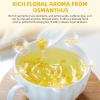 CHADUO Natural Osmanthus Tea Edible Dried Osmanthus Flowering Tea Top Grade Dried Osmanthus Flower for Tea, Baking & Infusions Bright Golden Hue Rich Aroma No Additives & Sulfur Free Herbal Tea 2.12oz (120+ Cups) view 4
