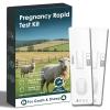 2-Pack Sheep & Goat Pregnancy Test Kit - Quick 5-10 Minute Urine Detection Kit for Early Breeding Confirmation, Reliable Livestock Testing for Home Farms view 1