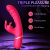 2026 New Enhanced Travel Pocket Bullet Tool Powerful Quiet 20 Modes Mini Stick,Handheld Personal Bullet Massage Rod for Women Portable Silicone Massage for Body Relax Y7985T (Pink) view 2