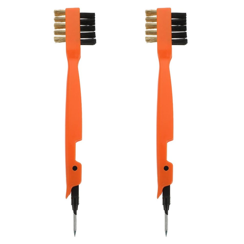 COOPHYA Multipurpose Copper Wire Kitchen Cleaning Brush for Cooktop and Stove, 2pcs Heavy-Duty Wire Brush for Gas Stove Grease and Sink Dirt Removal, Household Kitchen Cleaning Tool