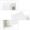 TOMETURE 3pcs Wall-Mounted Toothpaste Clip Holder and Organizer Hanging Toothpaste Storage Clip for Bathroom Space-Saving Squeezer Rack view 3