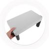 CORHAD Toilet Step Stool for Bathroom with Non-Slip Thickened Footrest, Rectangular Potty Step Stool and Adults, Gray Surface with Black Legs, 1pcs Squatting Aid for Improved Comfort view 4