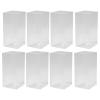 Vestamore 25 Pcs Clear Plastic Boxes, 2.8X2.8X5.5 In, & Lock Design, Display Packaging For Gift Favors, Retail Use view 1
