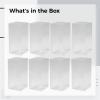 Vestamore 25 Pcs Clear Plastic Boxes, 2.8X2.8X5.5 In, & Lock Design, Display Packaging For Gift Favors, Retail Use view 4