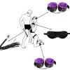 12-Pcs Multi-Functional Kit, Leather Set with Sleep Eye Mask+Nylon Rope Combination-DUS-1 view 4