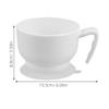TOPPERFUN Elderly Dining Bowl with Stable Silicone Suction Base, Non-Slip Senior Eating Aid Bowl with Silicone Grip, Anti-Spill Adaptive Tableware for Nursing Homes and Seniors view 2