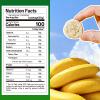 4 Pack Banana Chips Crispy & Sweet Dried Banana Slices, No Sugar Added,Dried Banana Chips Healthy Snack for Adults & Kids, Perfect for Trail Mix, Yogurt & Lunch Boxes (4) view 2