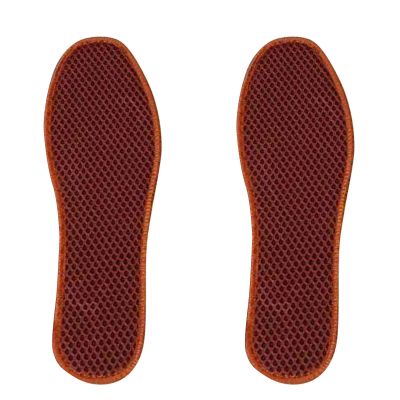 GLOGLOW Charcoal Mesh Insoles, Absorb Sweat Shoe Pads for Casual Shoes, Breathable Mesh Material, Ideal for Women Feet Size 43 (36)