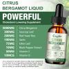 2 Pack 5000MG Citrus Bergamot Red Yeast Rice Liquid Drops, Citrus Bergamot Supplement for High Cholesterol, High Absorption - Cholesterol Lowering, All - Natural, Immune Support, Antioxidant, 4 Fl Oz view 3