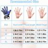 Hemiplegia Finger Trainer, Rehabilitation Robot Gloves, Hemiplegia Stroke Arthritis Left & Right Hand Finger Rehabilitation Trainer, Relieve Hand Stiffness, Right Hand, XL view 3