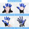 Hemiplegia Finger Trainer, Rehabilitation Robot Gloves, Hemiplegia Stroke Arthritis Left & Right Hand Finger Rehabilitation Trainer, Relieve Hand Stiffness, Right Hand, XL view 4