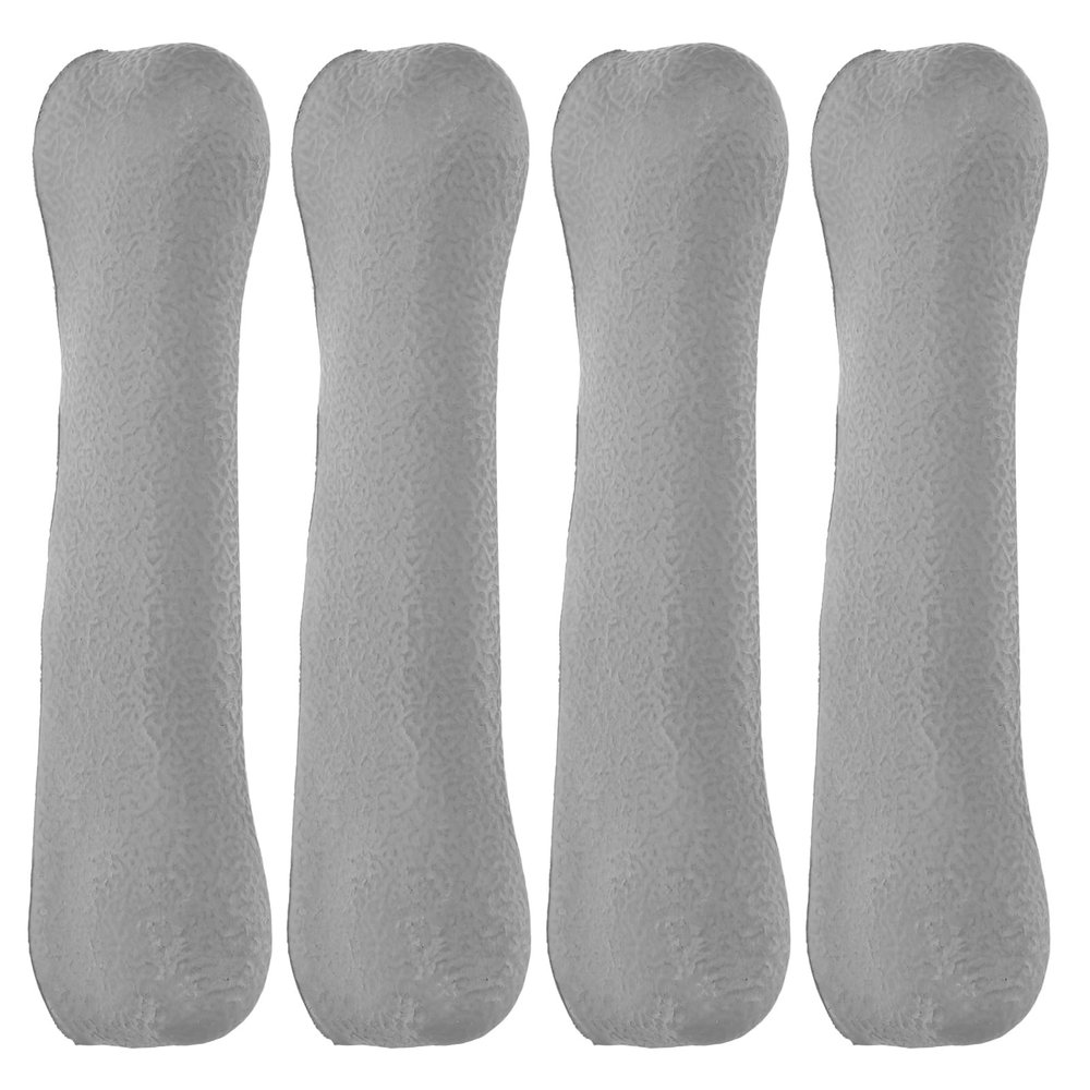 Luxshiny Crutch Padding Tops Armpit Pads for Crutches 2 Pairs TPR Replacement Underarm Cushions Gray Adults Elderly Mobility Support