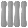 Luxshiny Crutch Padding Tops Armpit Pads for Crutches 2 Pairs TPR Replacement Underarm Cushions Gray Adults Elderly Mobility Support view 1