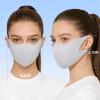 UV Face Mask,Ice Silk Sun Mask,Washable Reusable Cooling Breathable Face Cover for Outdoor Sports, Grey view 3