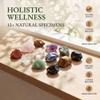 Bulk Rough Healing Stones,0.5-2in Energy Crystals,Good Fortune Natural Raw Crystals & Witchcraft Kit,for Tumbling Cabbing Fountain Rocks Decoration Polishing Handmade Meditation Crafts (12pcs Mix) view 2