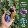 Bulk Rough Healing Stones,0.5-2in Energy Crystals,Good Fortune Natural Raw Crystals & Witchcraft Kit,for Tumbling Cabbing Fountain Rocks Decoration Polishing Handmade Meditation Crafts (12pcs Mix) view 3