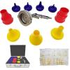 Acivirdde Hydraulic Hose Cleaning Kit, Pneumatic Pipe Cleaner, Hose Cleaning Tool, Suitable for Industrial Soft and Hard Pipes. view 1