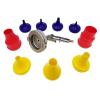 Acivirdde Hydraulic Hose Cleaning Kit, Pneumatic Pipe Cleaner, Hose Cleaning Tool, Suitable for Industrial Soft and Hard Pipes. view 2