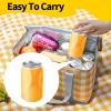 Ofyphth 16.9OZ(500ml) Disposable Juice Bottles, 100 Pack Clear Drink Containers, with Aluminum Pop Can Caps, for Boba, Smoothie, Drinking, Clear Beverage Container. 100one-700ml view 4