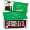 36ct Personalized Graduation Party Favors Wrapped Chocolate Bars with Photo - Congrats (36 Count) - Orange view 1