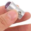 IWOWHERO Healing Tuning Fork Accessory with 12mm Amethyst Foot Base Meditation Tuning Fork Healing Device for Sound Therapy and Frequency view 4