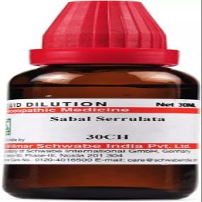 Willmar Schwabe India Homeopathic Sabal Serrulata 30 CH (30ml) - by AD CART