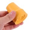 SHERCHPRY 4pcs Non-Slip Crutch Feet Tips Rubber Cane Ends Replacement Pads for Walking Sticks and Trekking Poles, Yellow Sturdy Foot Covers for Stability and Outdoor Hiking view 4