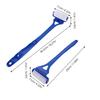 Mikinona 2pcs Long Handle Back Lotion Applicator with Folding Roller Pads for Easy Cream, Sunscreen, and Oil Application Daily Cream Reacher for Men and Women, Suitable for Self Tanning view 2