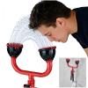 TOGEPP Lab Industrial Eye Wash Sprayer - Handheld Eye Rinse Station & Face Drench Unit, 360 Swivel Head, Mild Flow & Full Accessories(Wall Mount)