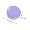 Abaodam Orthodontic Retainer Container and Braces Box Double-layer Portable Storage Case with Mirror Purple for Travel and Daily Use view 2