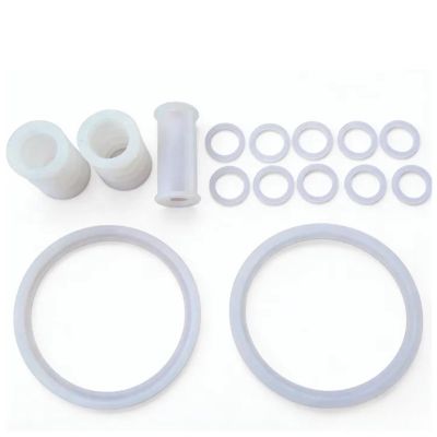 bdfndjnm 15-piece Soft Serve Ice Cream Machine Kit with Silicone Seals and Tubing Assembly, Compatible with VEVOR Soft Serve Ice Cream Machines