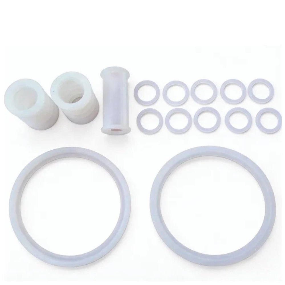 bdfndjnm 15-piece Soft Serve Ice Cream Machine Kit with Silicone Seals and Tubing Assembly, Compatible with VEVOR Soft Serve Ice Cream Machines