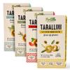 For Alle Gluten-Free Tarallini Bundle, Set of 4 Traditional Italian Pugliese Snack with Extra Virgin Olive Oil, Fennel, Rosemary, Tomato and Oregano. Oven-Baked. Vegan. Cholesterol-Free. view 1